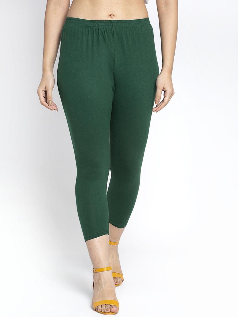 pack of 3 solid capri leggings - 19757340 - Standard Image - 4