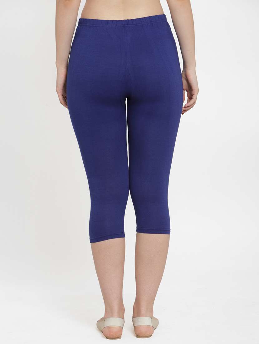 pack of 2 solid capri leggings - 19757461 - Standard Image - 4