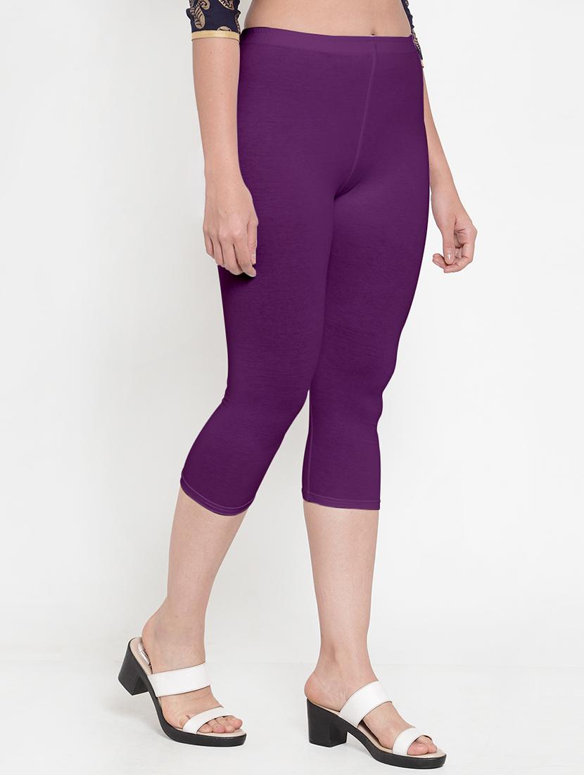 gracit women's capri leggings combo - 19757482 - Standard Image - 4