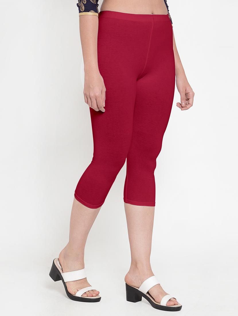 gracit women's capri leggings combo - 19757493 - Standard Image - 4