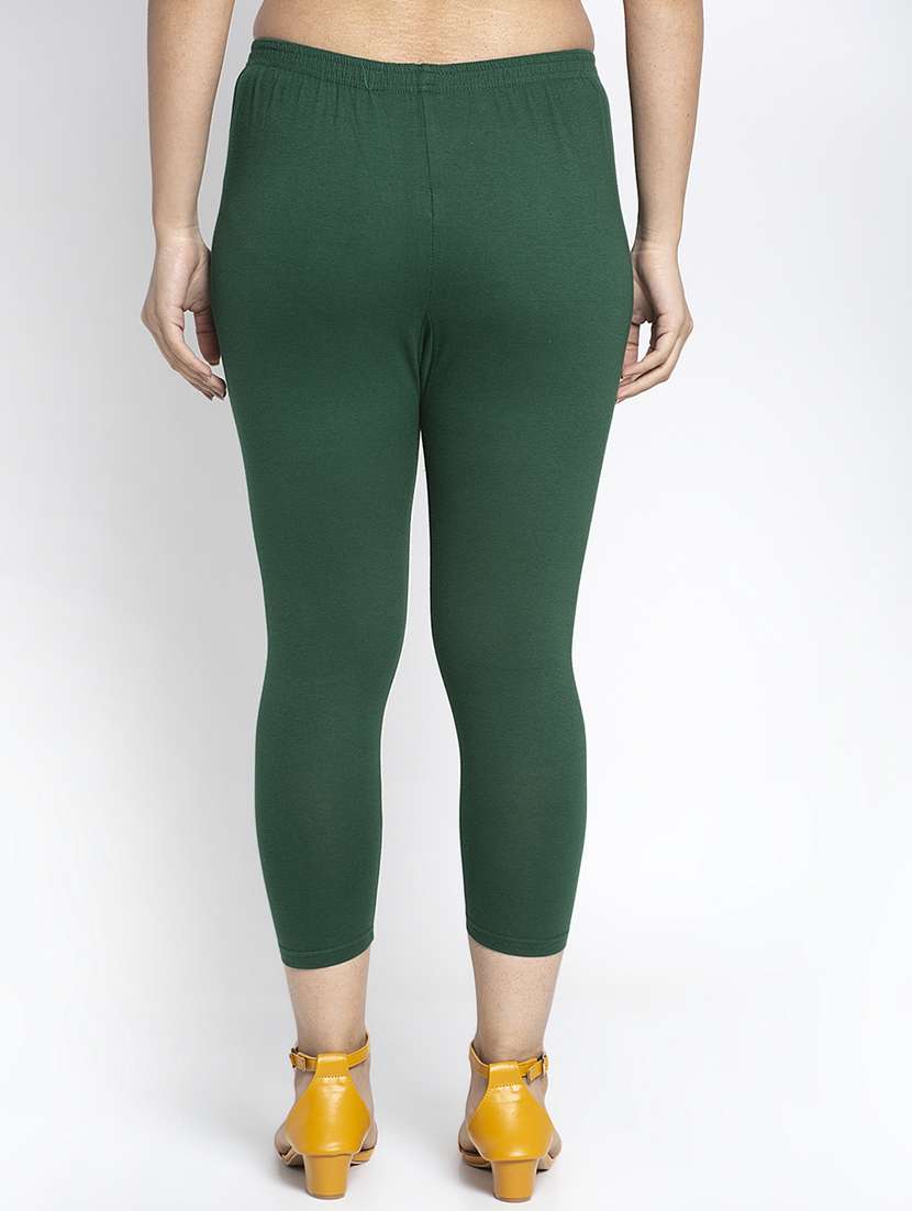 pack of 2 solid capri leggings - 19757531 - Standard Image - 4