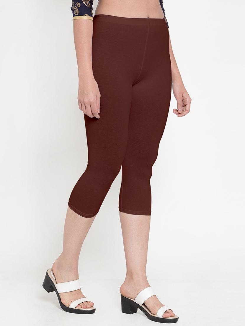 gracit women's capri leggings combo - 19757547 - Standard Image - 4