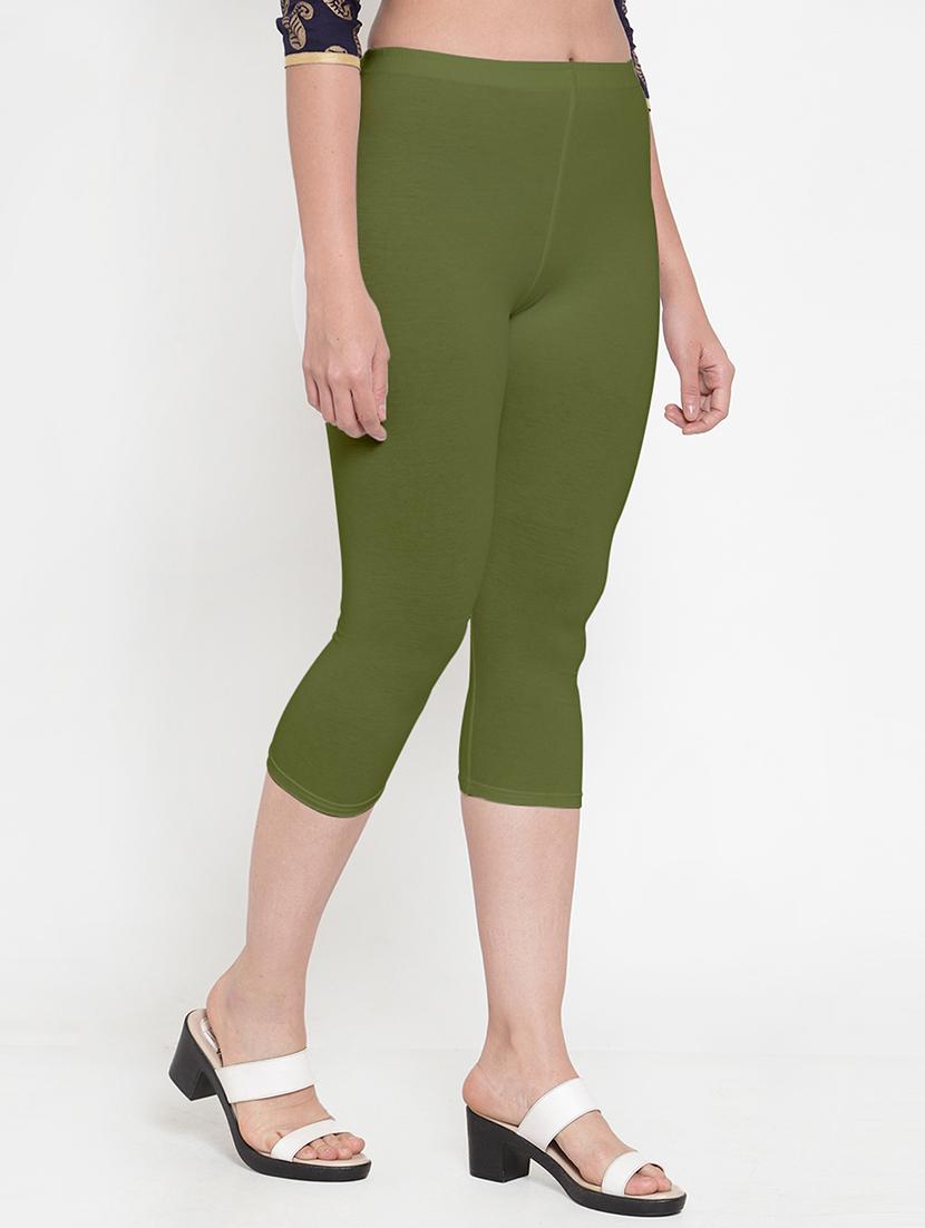 gracit women's capri leggings combo - 19757558 - Standard Image - 4