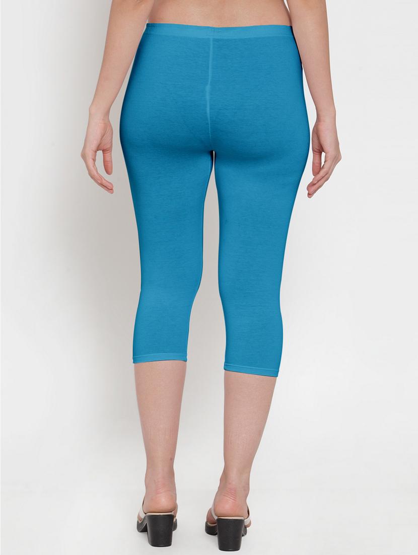 pack of 2 solid capri leggings - 19757572 - Standard Image - 4