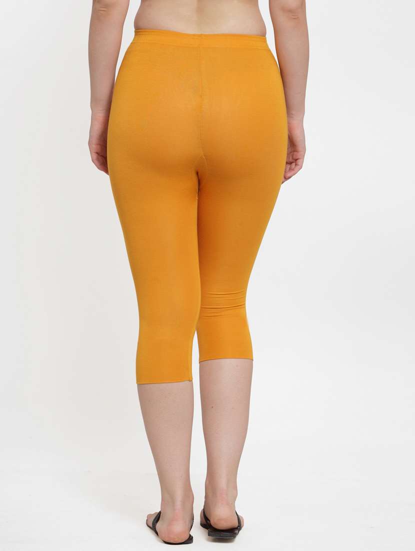pack of 2 solid capri leggings  - 19757577 -  Standard Image - 4