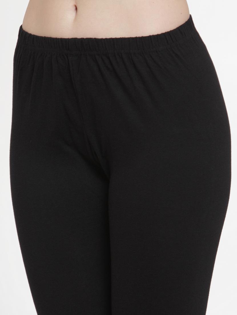 mid rise solid capri leggings - 19757581 - Standard Image - 4