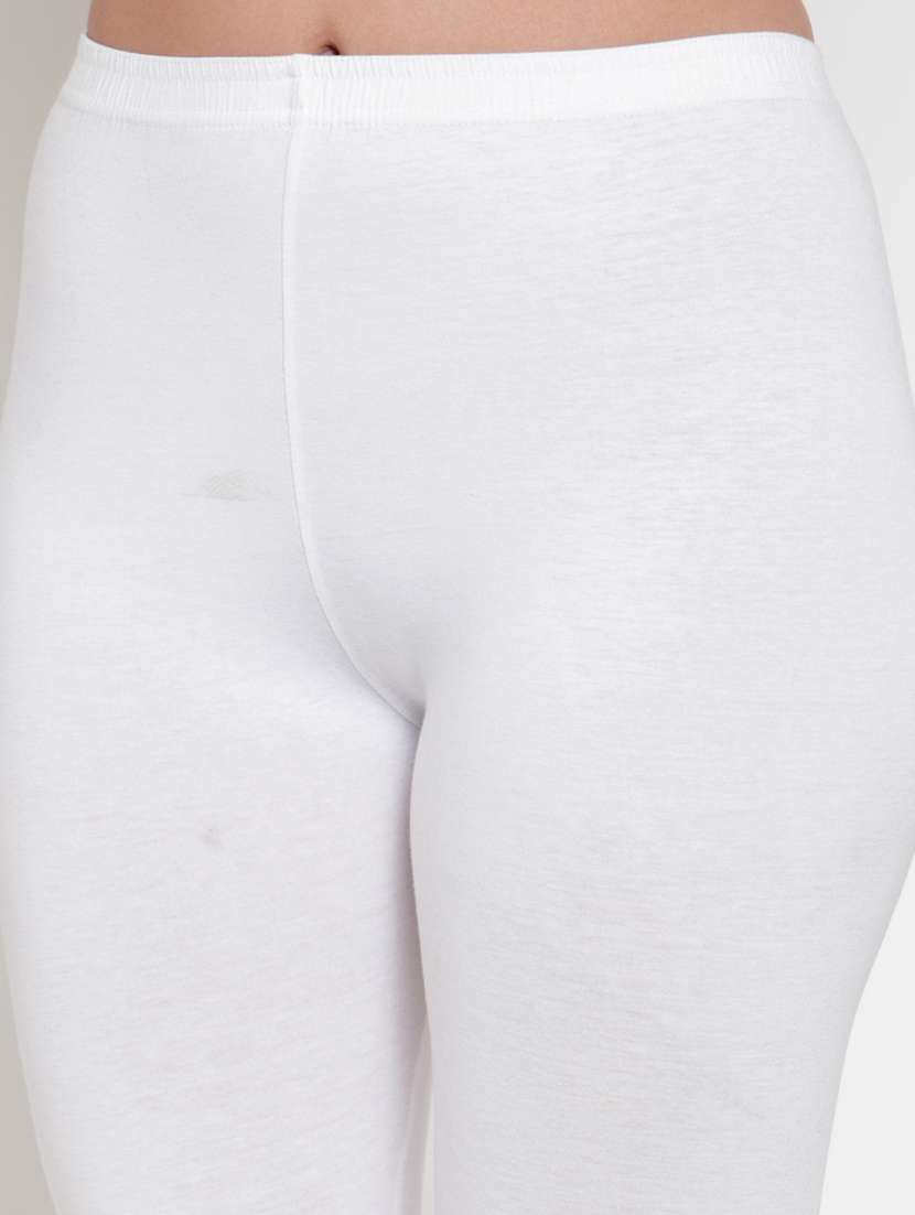 mid rise solid capri leggings  - 19757582 -  Standard Image - 4