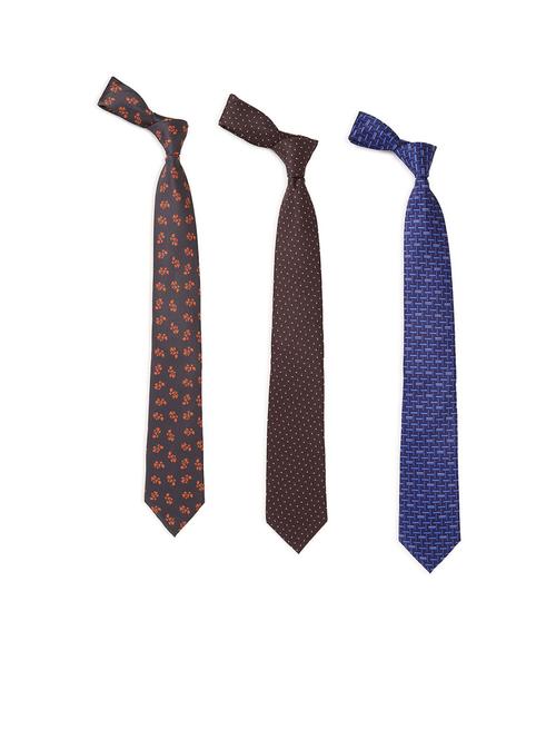 mens pack of 3 neckties - 19758200 -  Standard Image - 0