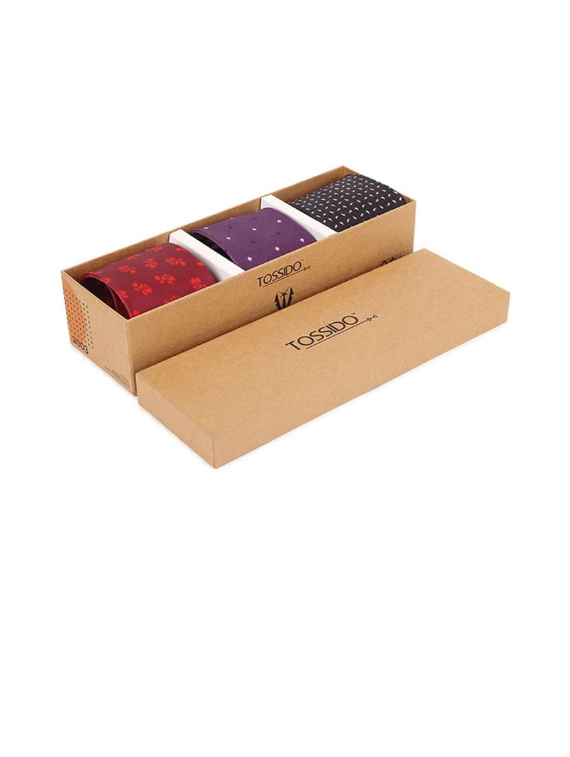 mens pack of 3 neckties - 19758215 - Standard Image - 1