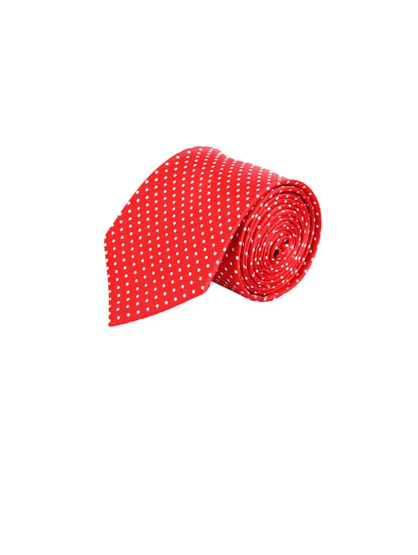 men printed cotton tie