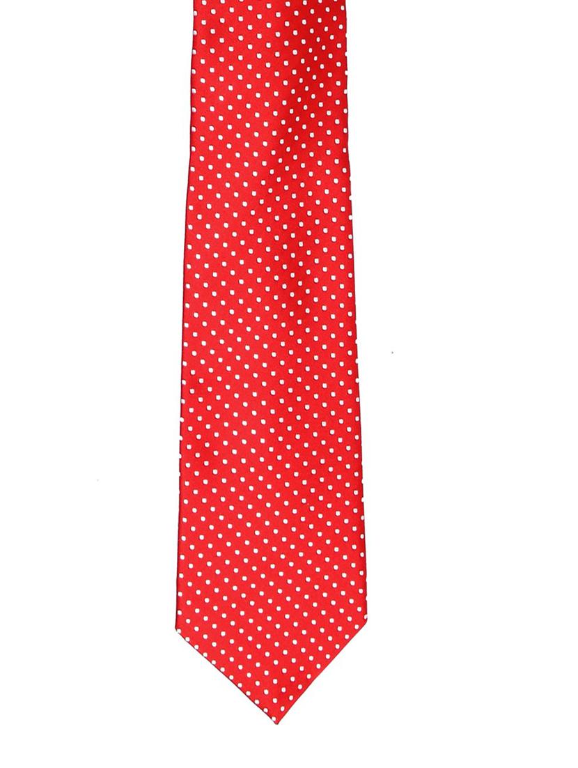 men printed cotton tie - 19759079 -  Standard Image - 1