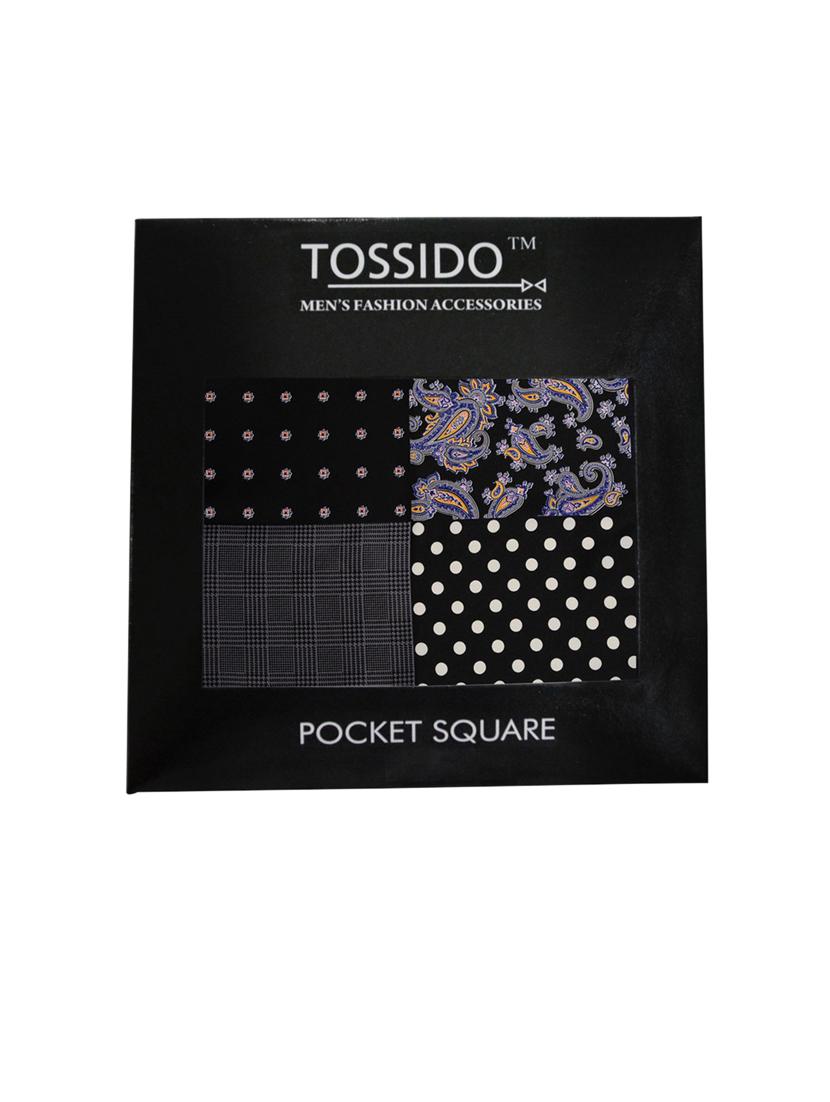 printed cotton pocketsquare - 19762024 - Standard Image - 1