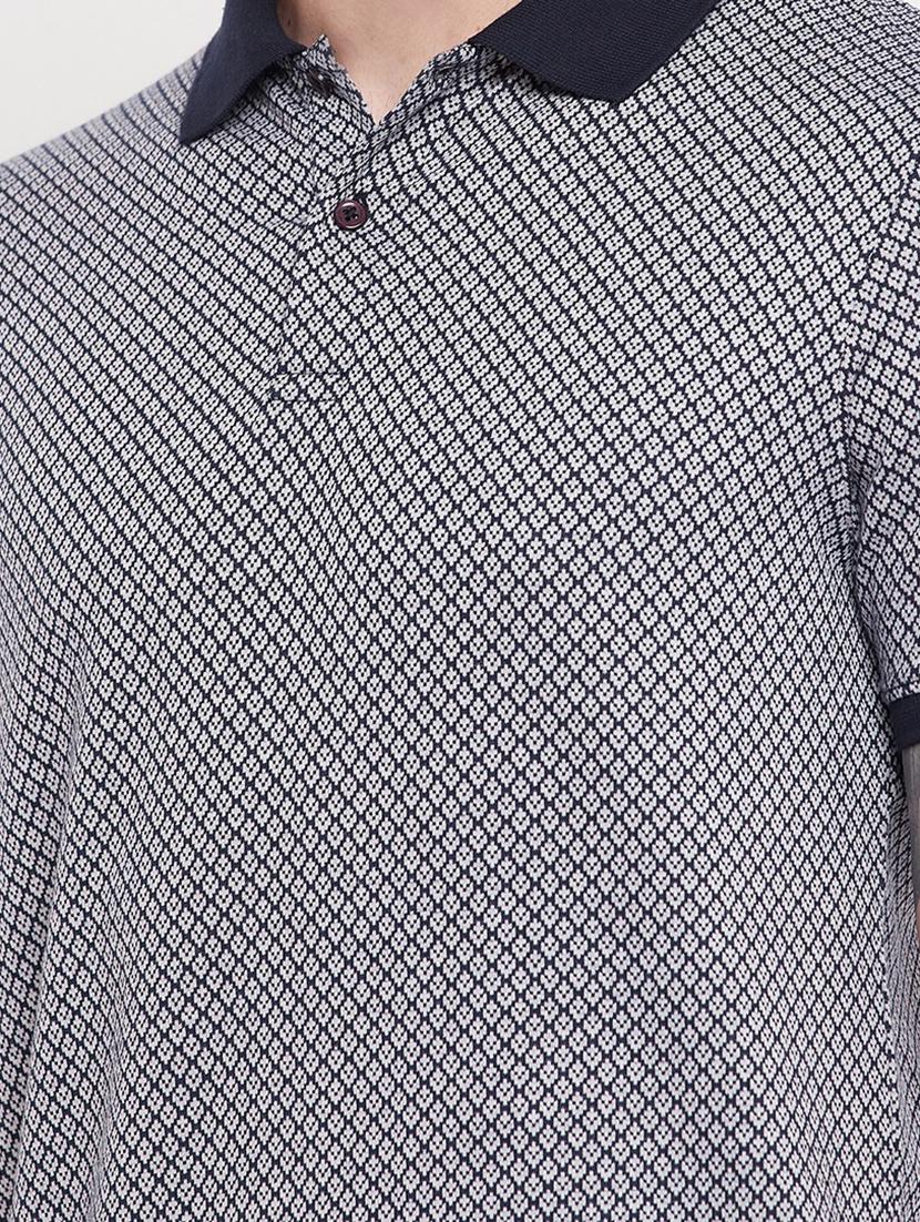 men printed polo t-shirt - 19763574 - Standard Image - 4