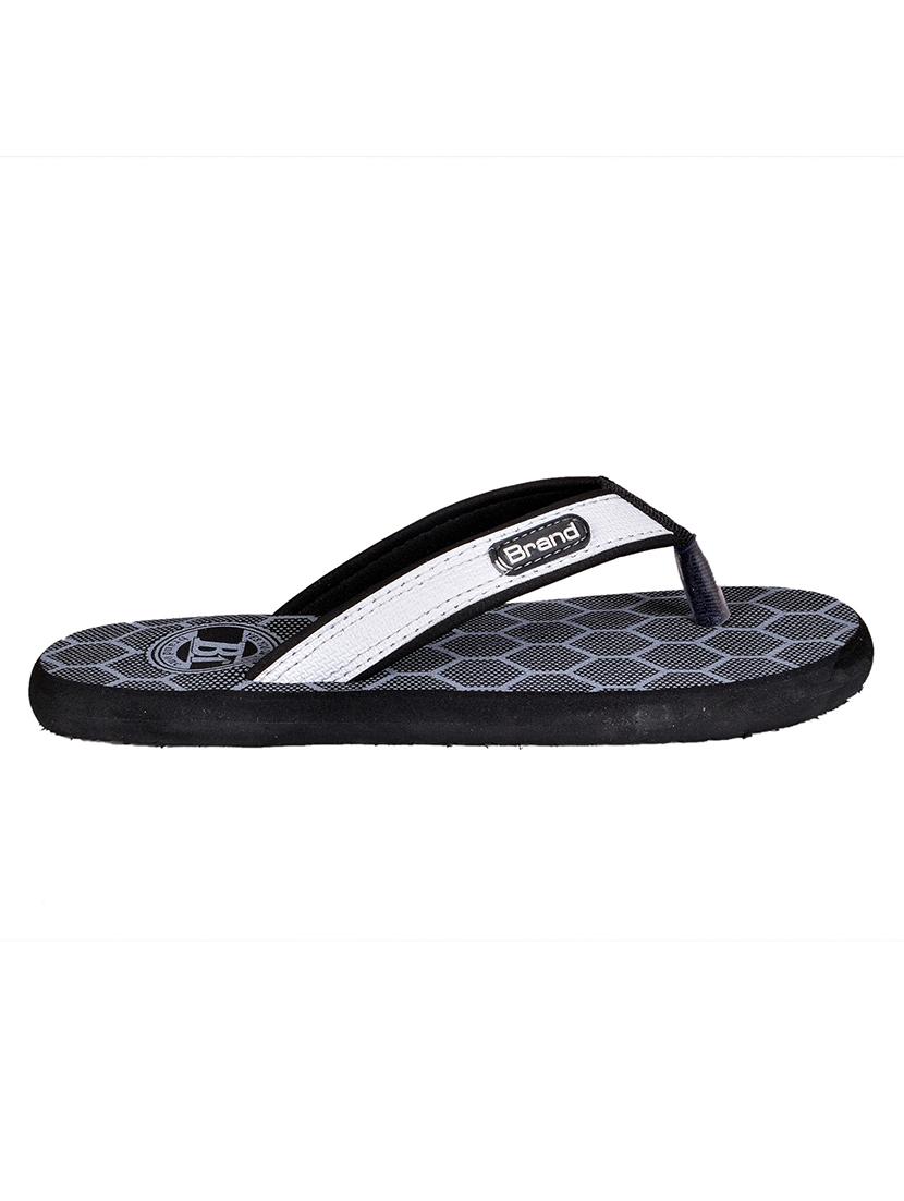 blue leatherette slip on slippers - 19765305 -  Standard Image - 1