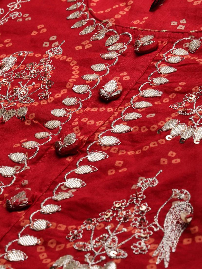 embroidered kurta palazzo set - 19765939 - Standard Image - 4