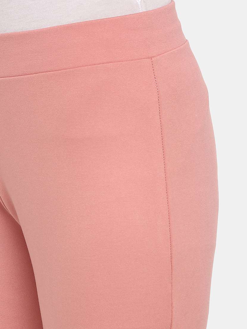 girls mid-rise solid ankle length jeggings - 19766528 -  Standard Image - 4