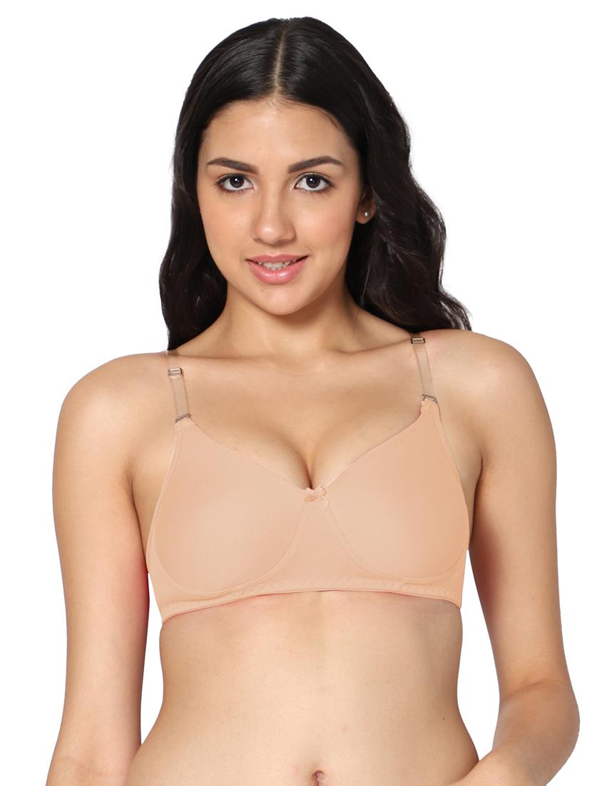 pack of 2 solid push up bra - 19771633 - Standard Image - 1