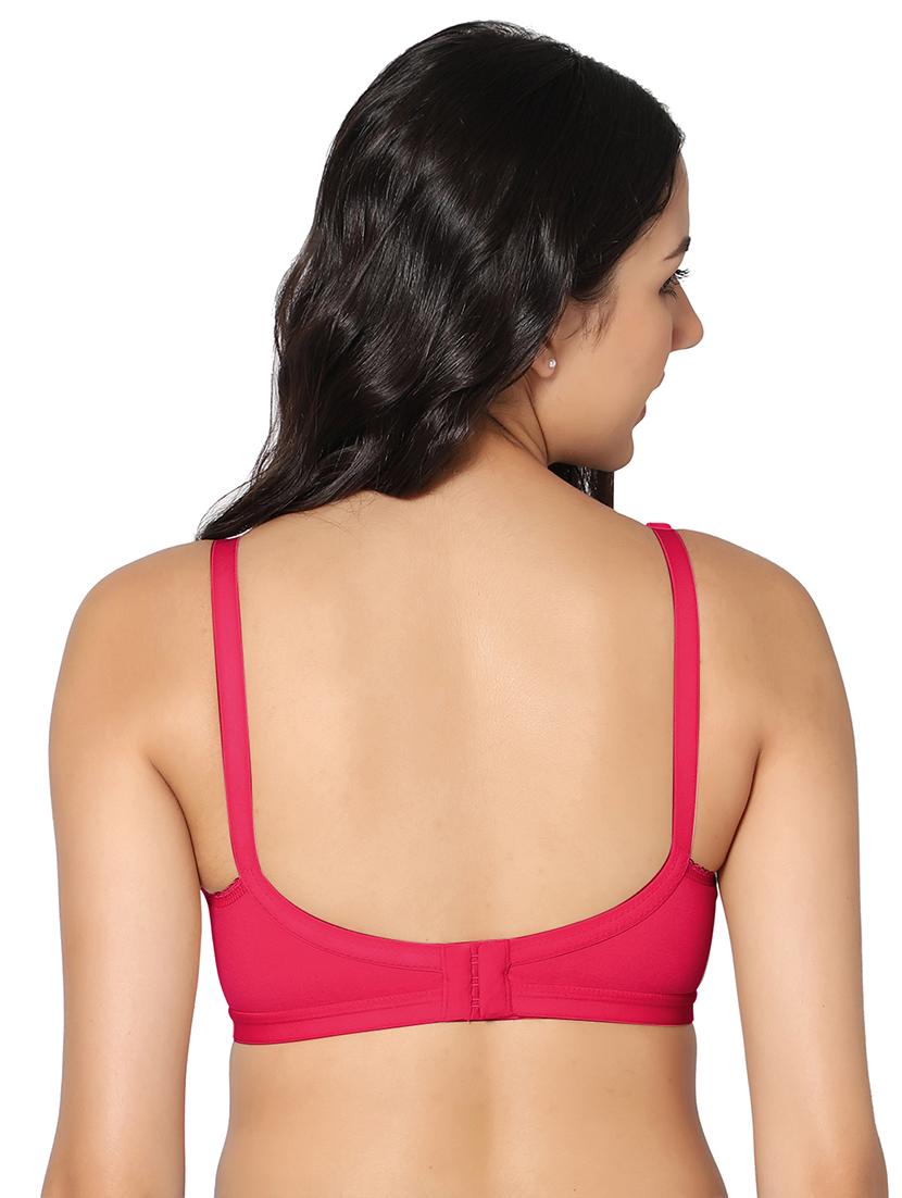 multi colored cotton tshirt bra - 19771793 - Standard Image - 4