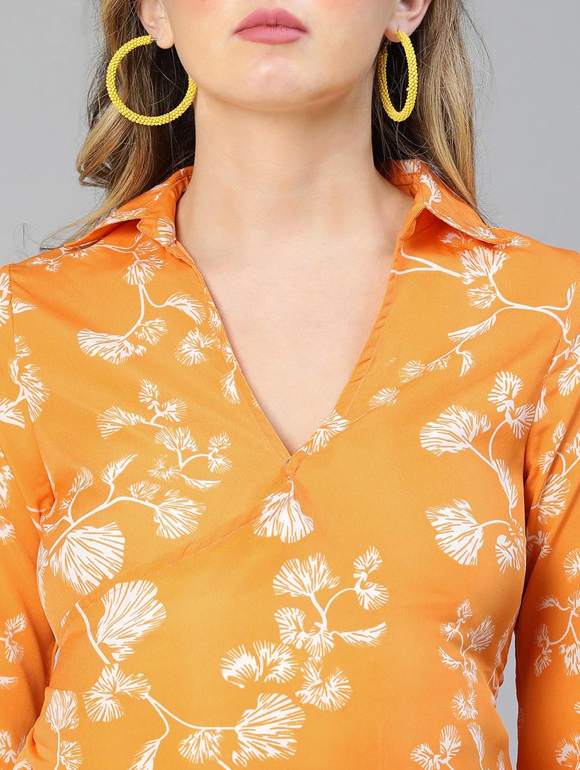 mustard floral maternity wear - 19774996 - Standard Image - 6