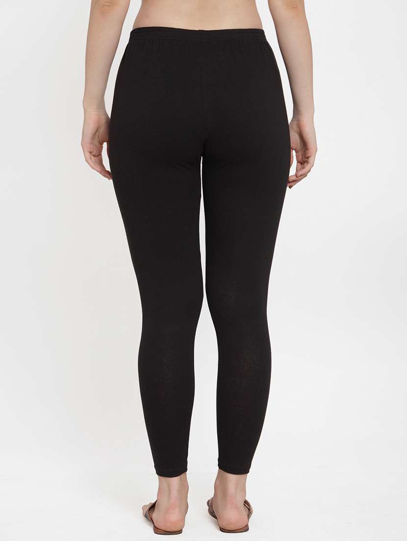 gracit ankle length leggings combo - 19776182 -  Standard Image - 4