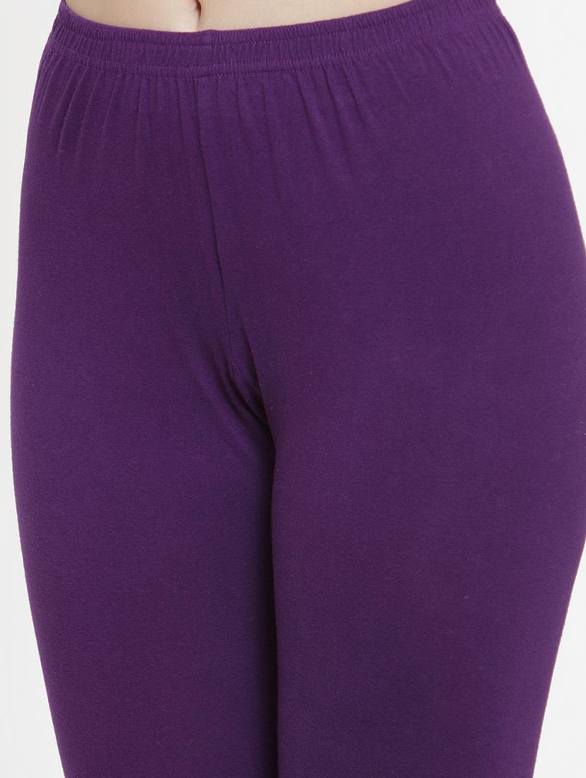 pack of 3 solid lycra leggings - 19776350 - Standard Image - 6