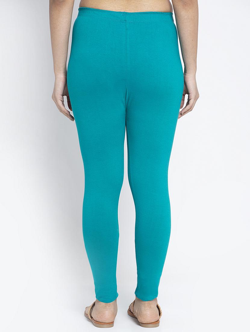 pack of 3 solid lycra leggings - 19776388 - Standard Image - 1