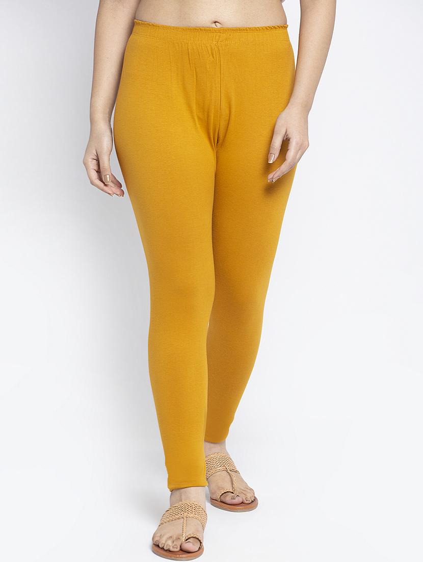 pack of 3 solid lycra leggings - 19776391 - Standard Image - 4
