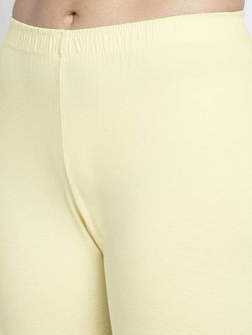 pack of 3 solid lycra leggings - 19776401 -  Standard Image - 6