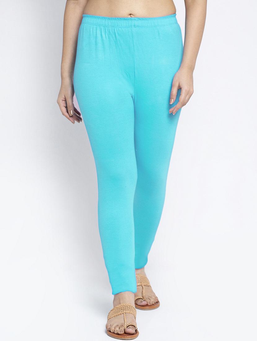pack of 3 solid ankle length leggings - 19776605 - Standard Image - 4