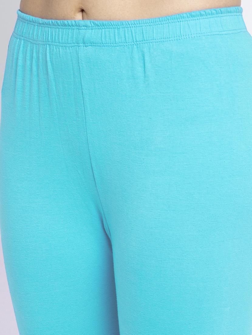 pack of 3 solid ankle length leggings - 19776611 - Standard Image - 6