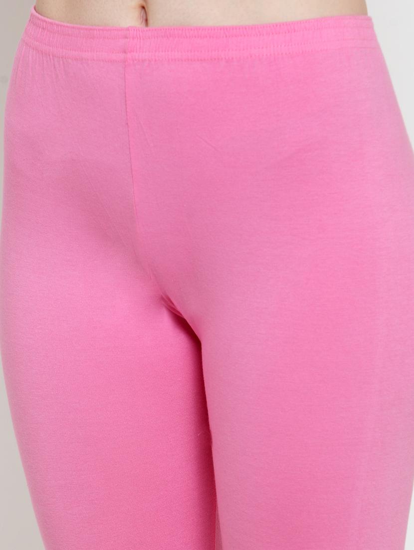 pack of 3 solid ankle length leggings - 19776628 - Standard Image - 6