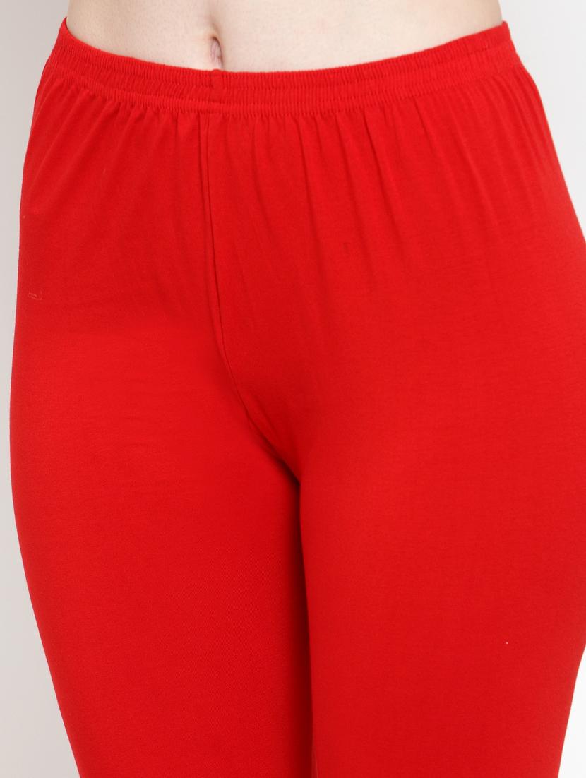 pack of 3 solid ankle length leggings - 19776643 - Standard Image - 6