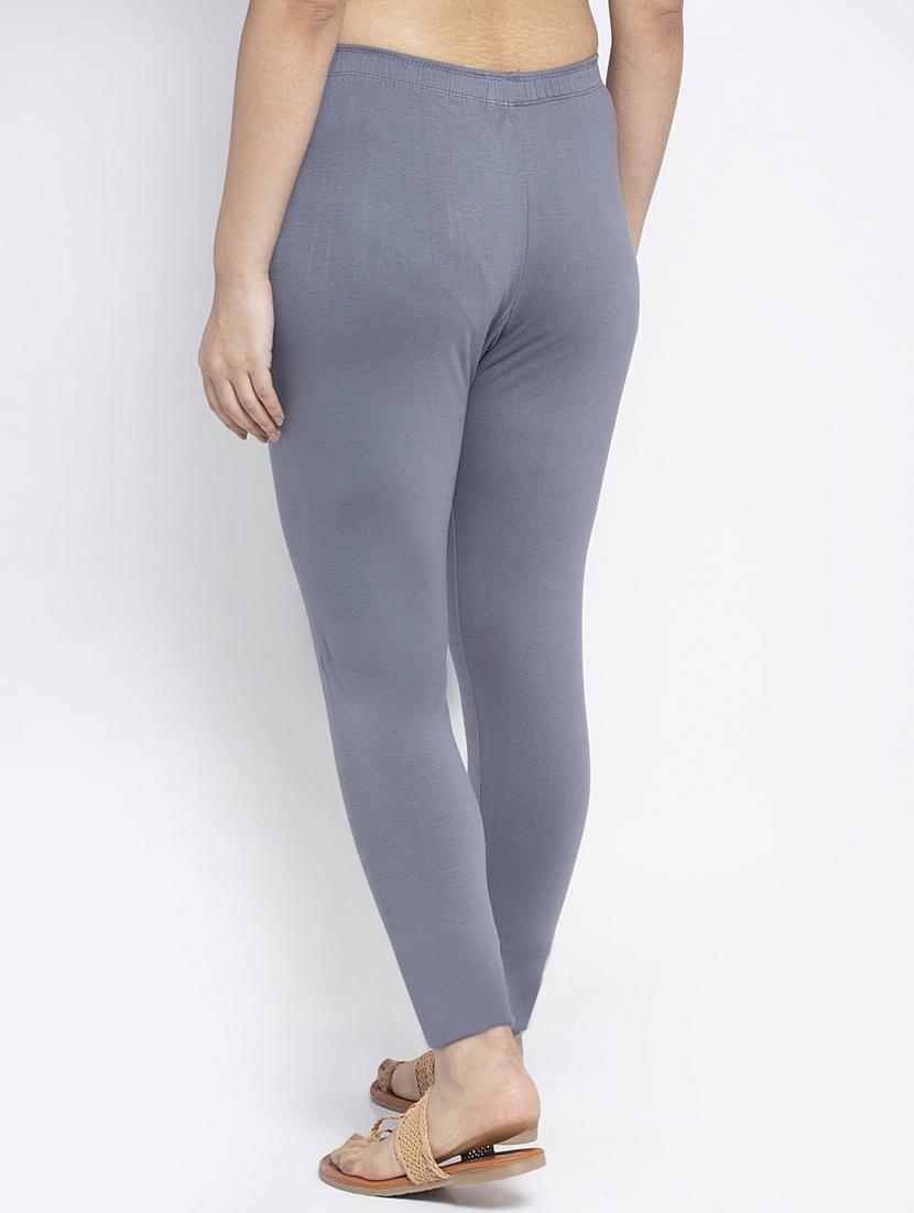 pack of 3 solid ankle length leggings - 19777066 - Standard Image - 1