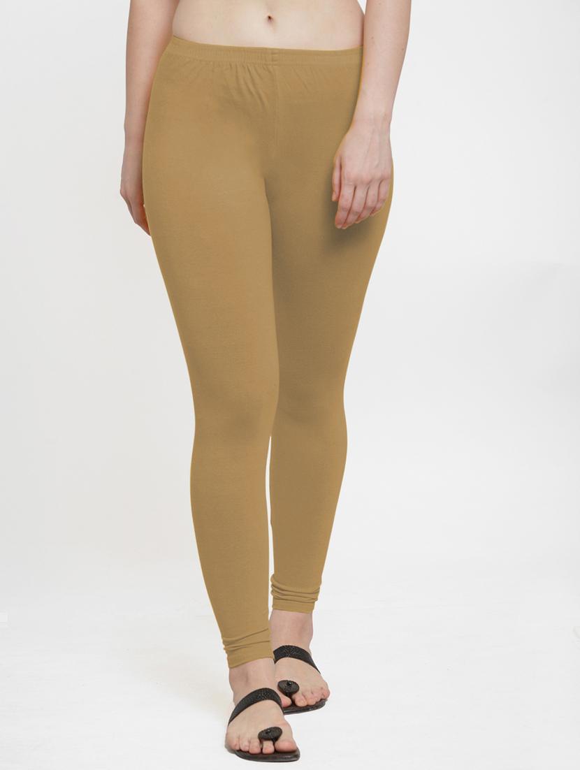pack of 3 solid ankle length leggings - 19777097 - Standard Image - 4