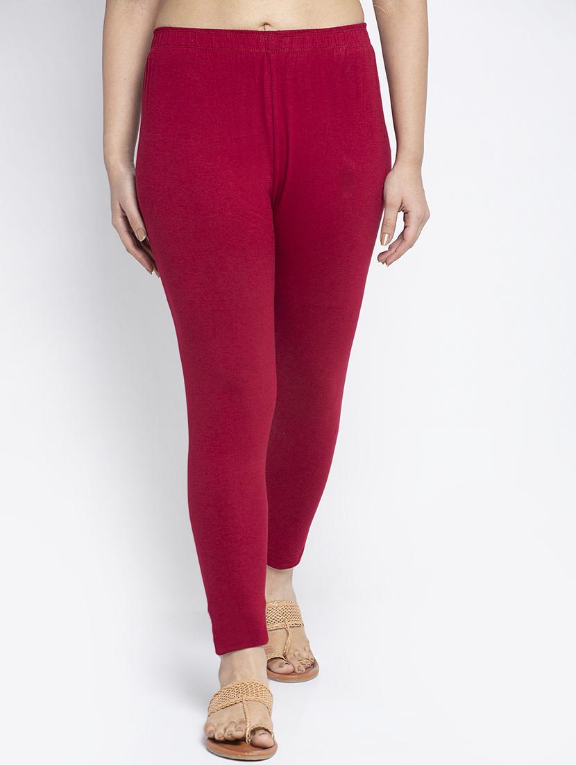 pack of 3 solid ankle length leggings - 19777426 - Standard Image - 4
