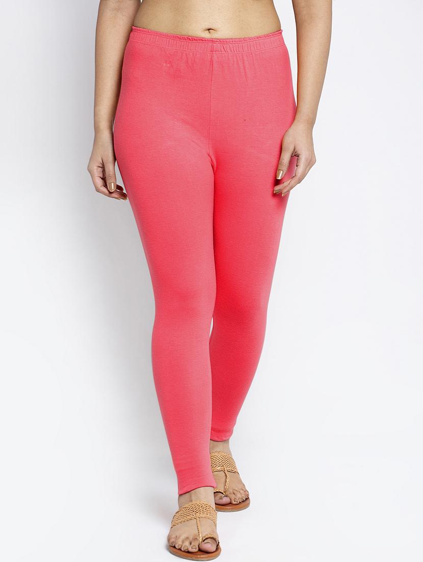 pack of 3 solid ankle length leggings - 19777439 - Standard Image - 4