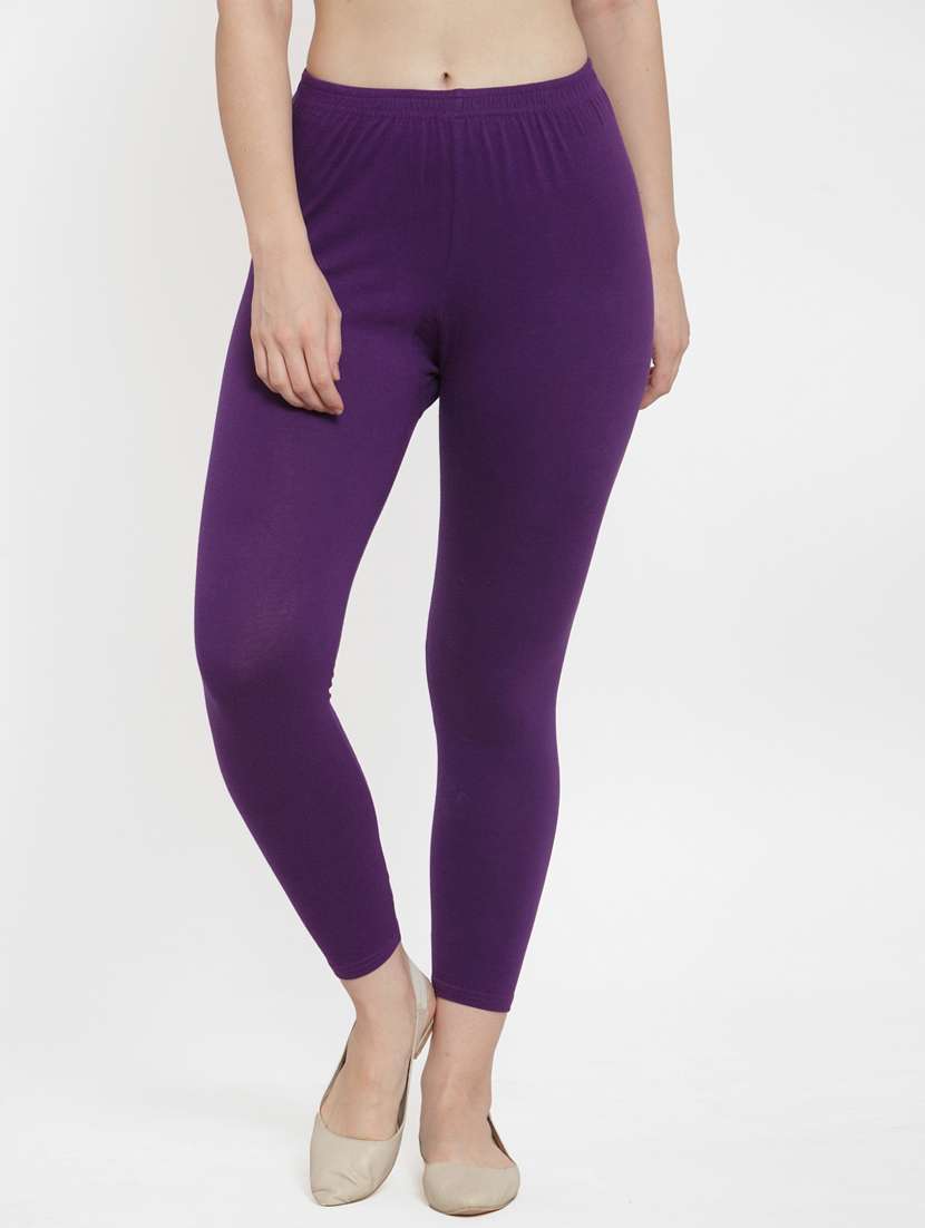 pack of 3 solid leggings - 19777682 - Standard Image - 4