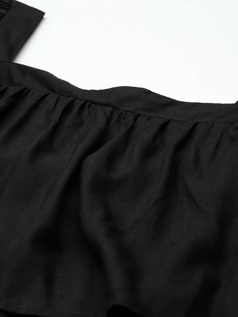 women's layered square neck top - 19777752 - Standard Image - 4