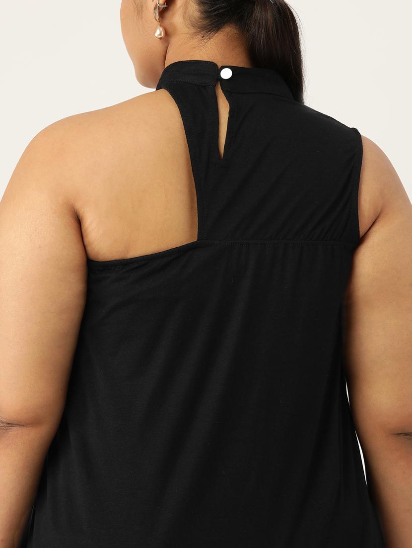 women's a line single shoulder top - 19777872 - Standard Image - 4