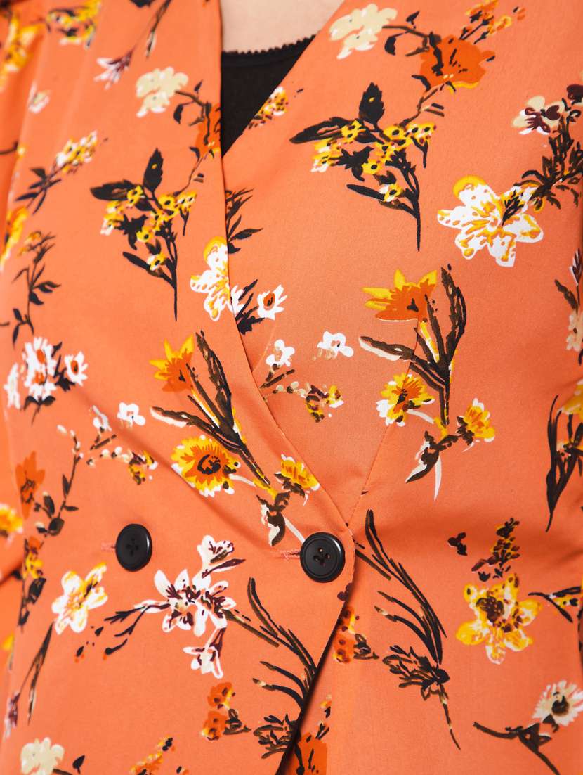 orange printed shrugs - 19777884 -  Standard Image - 6