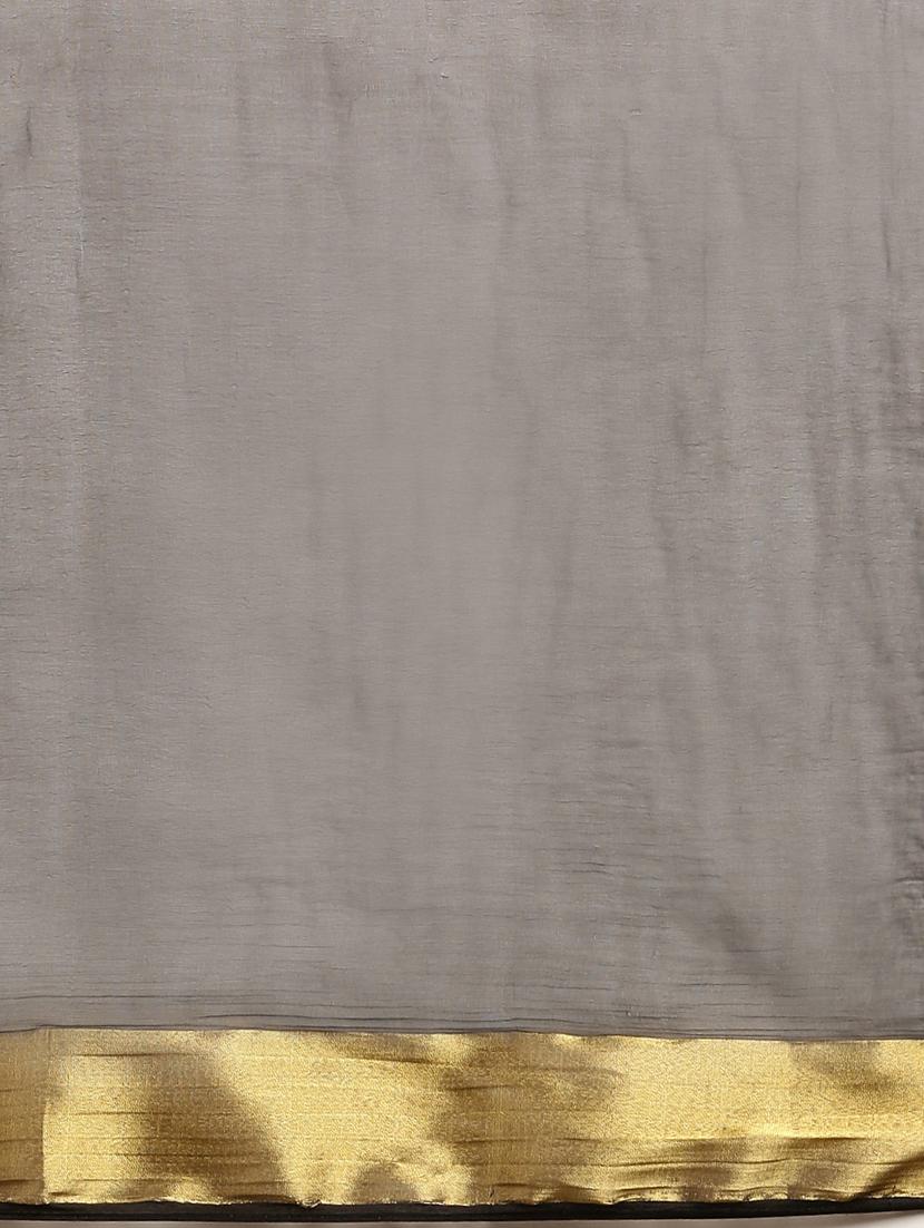 tie & dye saree set with blouse - 19777902 - Standard Image - 4