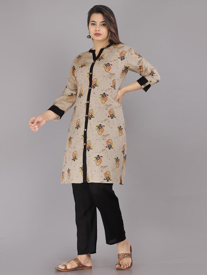 printed kurta pant set - 19778753 - Standard Image - 1