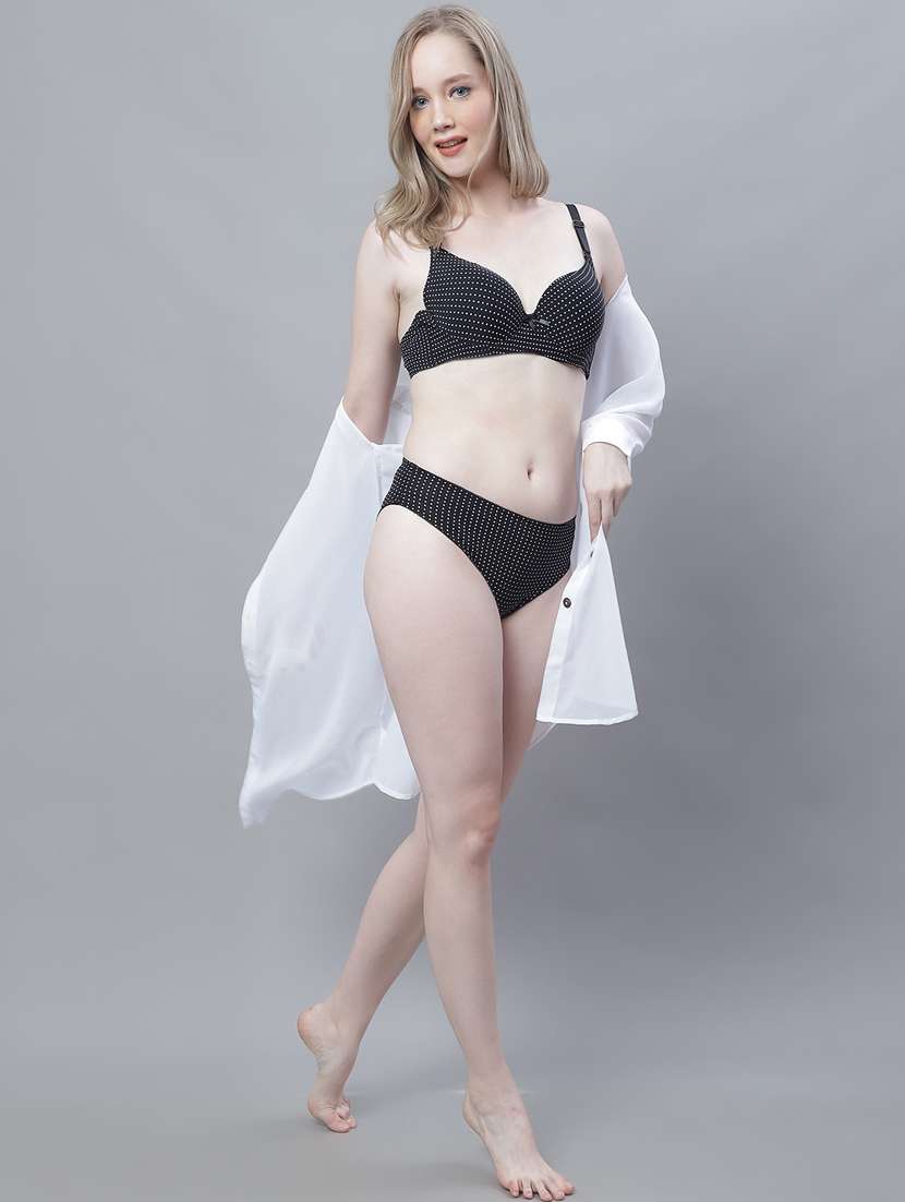 black poly spandex bikini panty - 19779109 -  Standard Image - 4