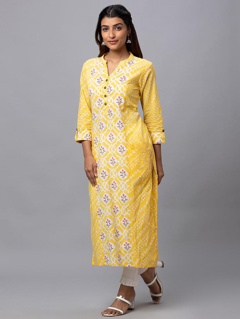 women's straight kurta - 19779180 -  Standard Image - 1