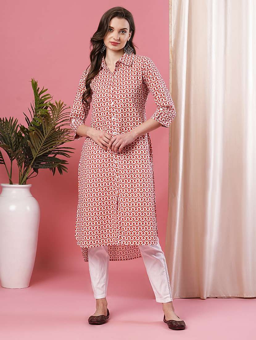 women's front slit kurta