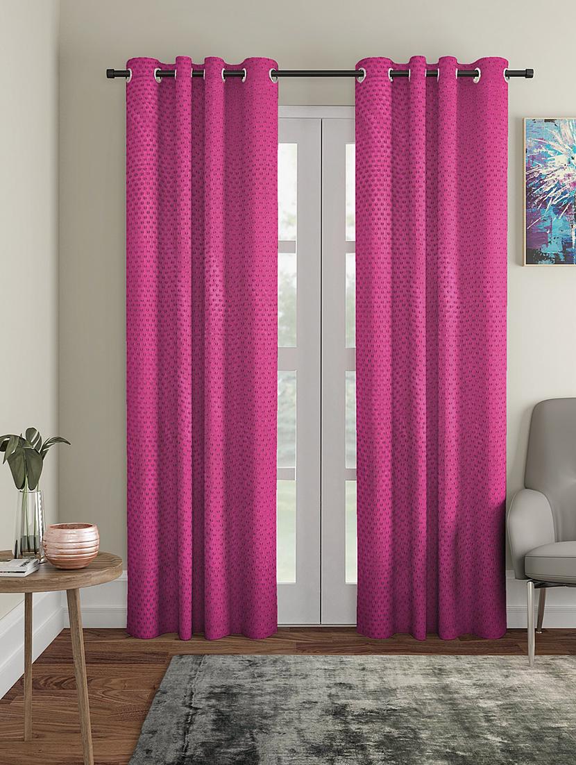 cortina designer eyelet solid home curtains