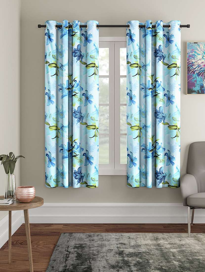 cortina polyester pack of 2 curtain