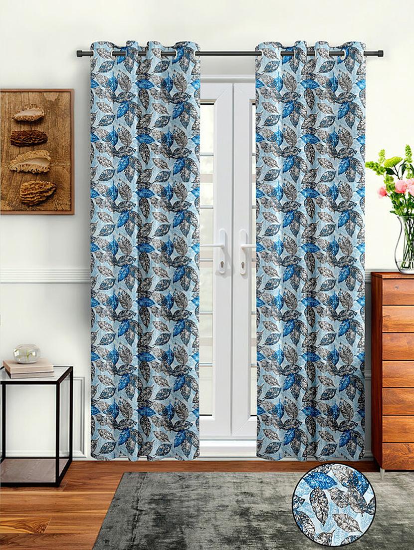 pack of 2 printed door curtain - 19780441 - Standard Image - 1