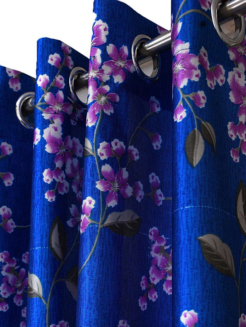 cortina designer eyelet printed home curtains - 19780522 -  Standard Image - 1