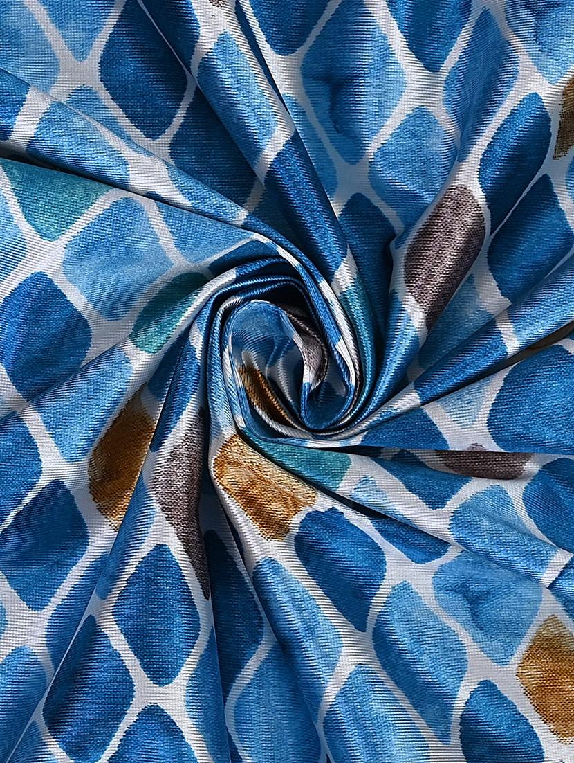 cortina designer eyelet printed home curtains - 19780625 - Standard Image - 1